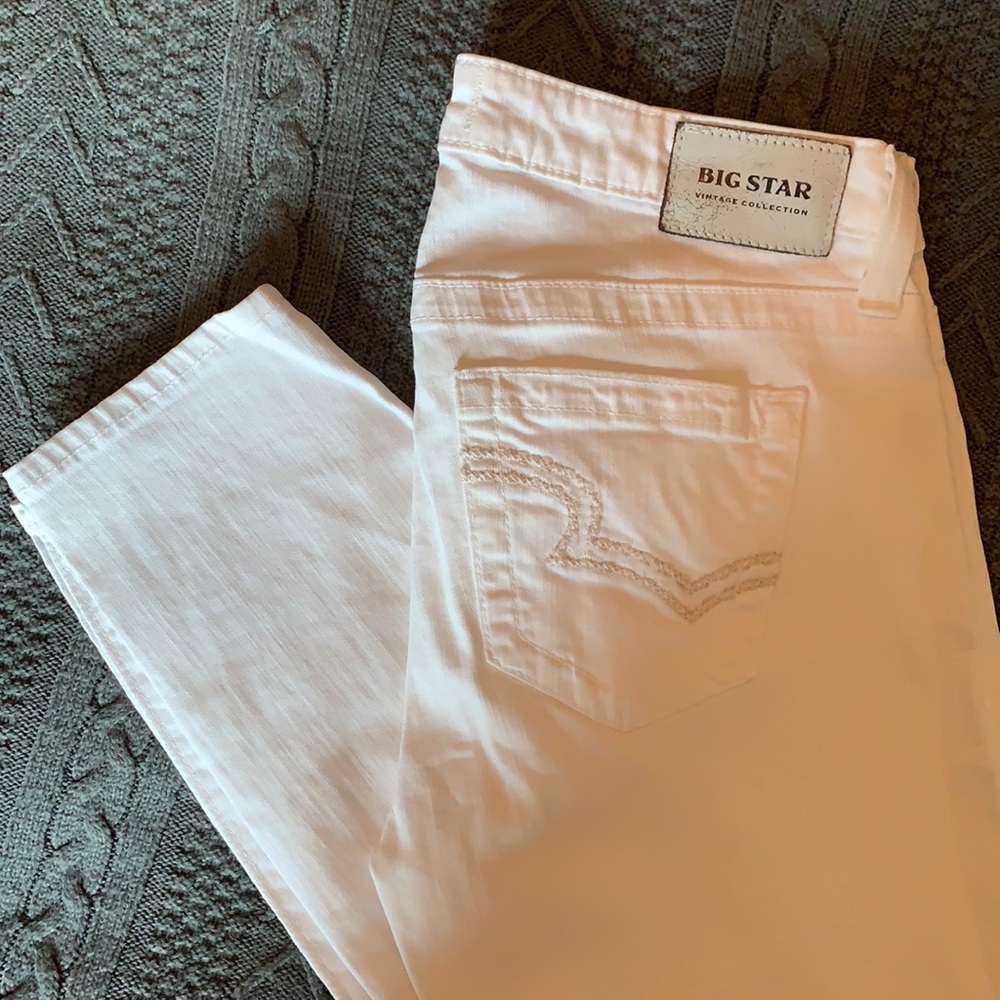 Big Star Women’s Alex White Skinny Jeans, Size 27